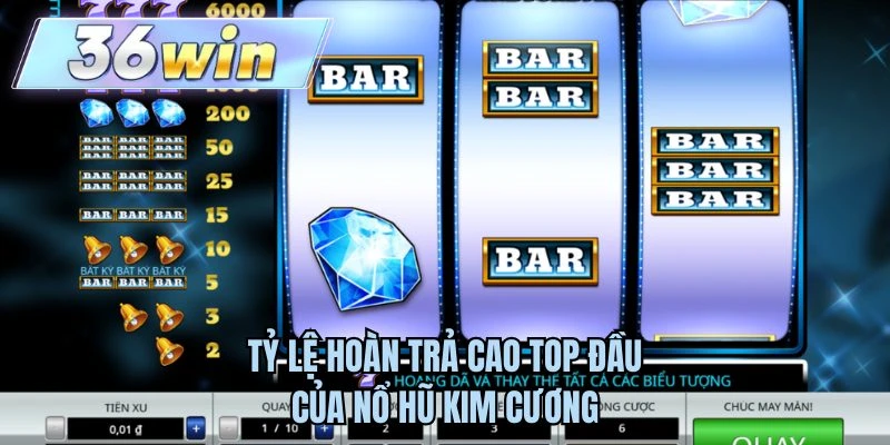 Tỷ lệ hoàn trả cao top đầu của nổ hũ kim cương